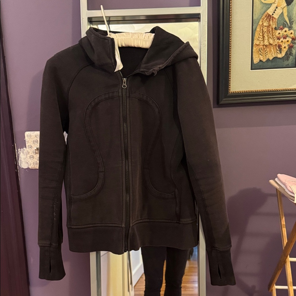 lululemon athletica Black Zip-Up Jacket